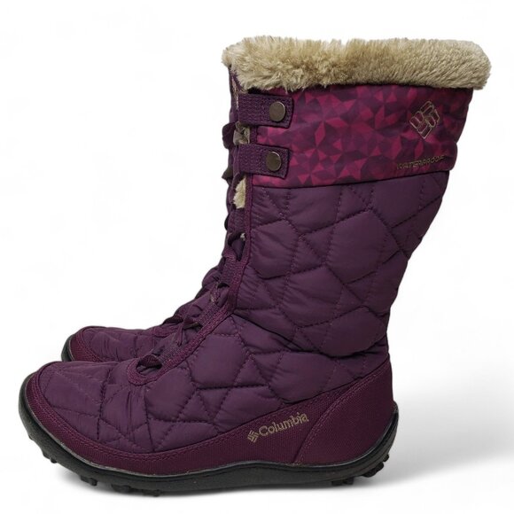 Columbia Minx Mid II Winter Boot Women's Furry Lined Quilted Puffer Outer 5 - Picture 3 of 12